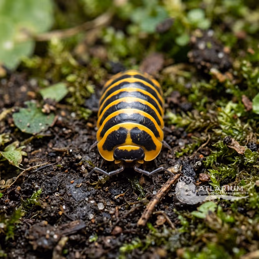 Isópodo Cebra (Maculatum) (Yellow) (Armadillidium maculatum "Yellow")