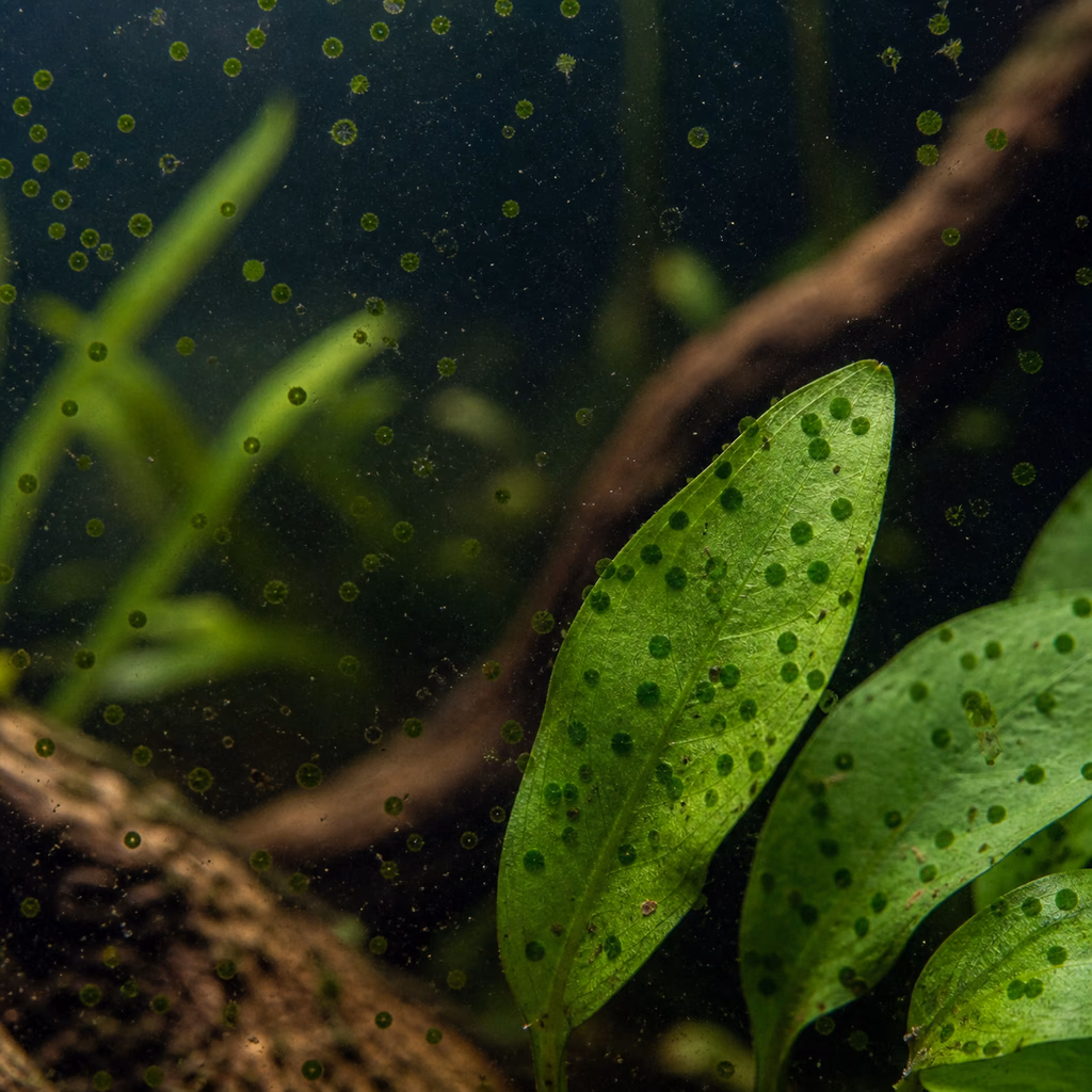 Green Spot Algae