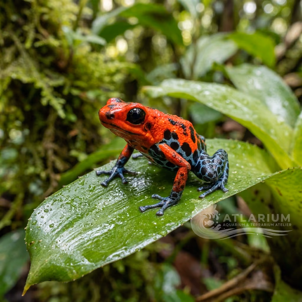 Red-backed poison frog
