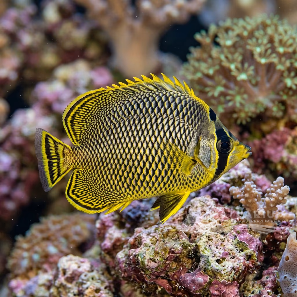 Pesce farfalla ferro battuto