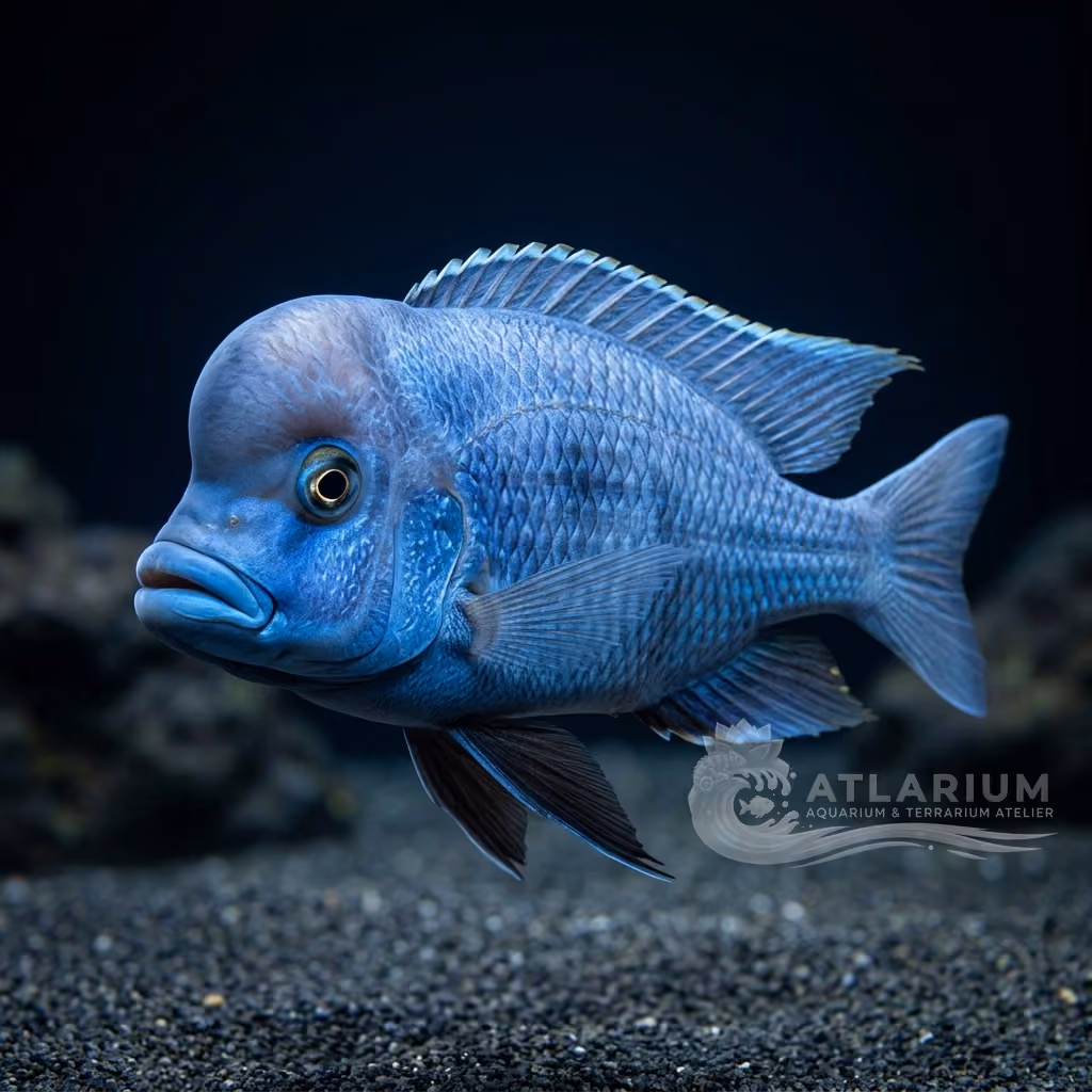 Blue Dolphin Cichlid (Cyrtocara moorii)