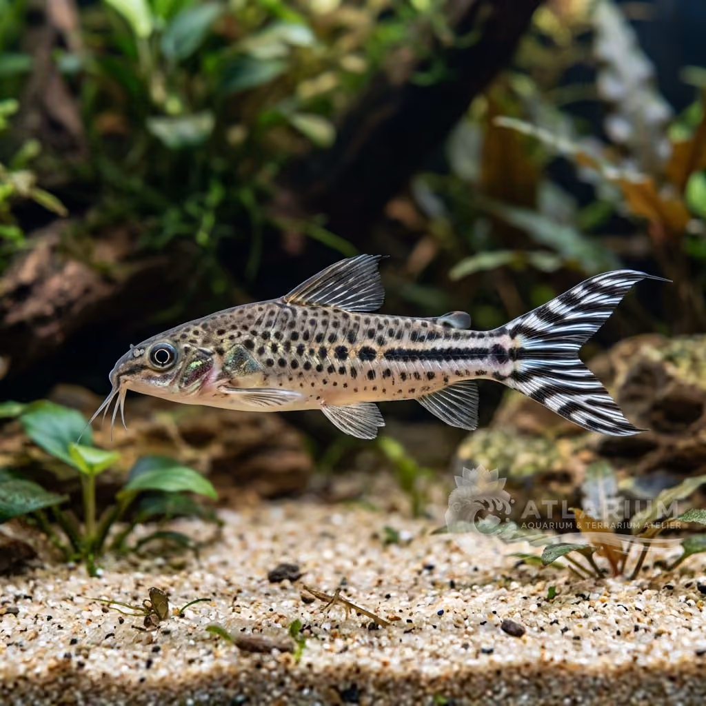 Flagtail Porthole Catfish (Dianema urostriatum)