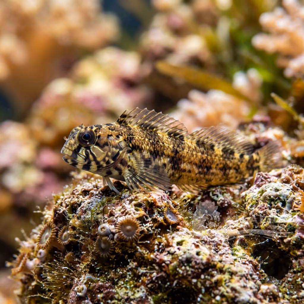 Blenio de Queensland (Ecsenius mandibularis)