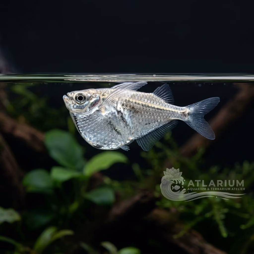 Pesce Accetta Argento (Gasteropelecus sternicla)