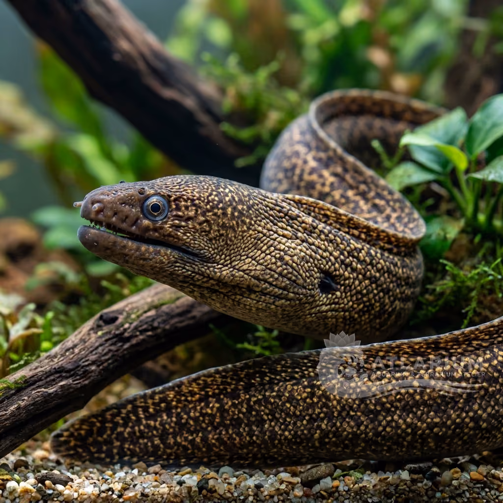 Freshwater Moray Eel (Gymnothorax tile)