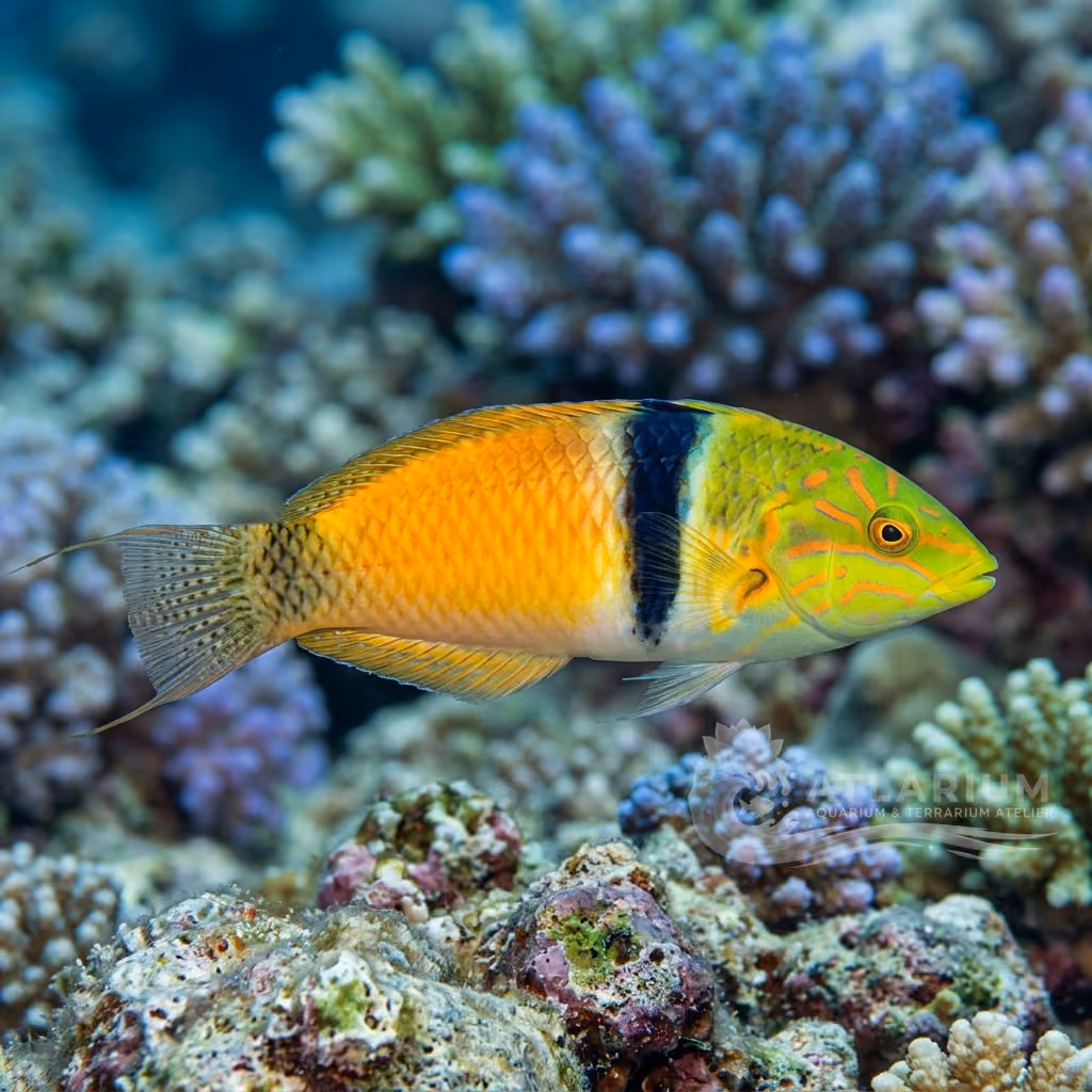 Señorita de California (Halichoeres semicinctus)