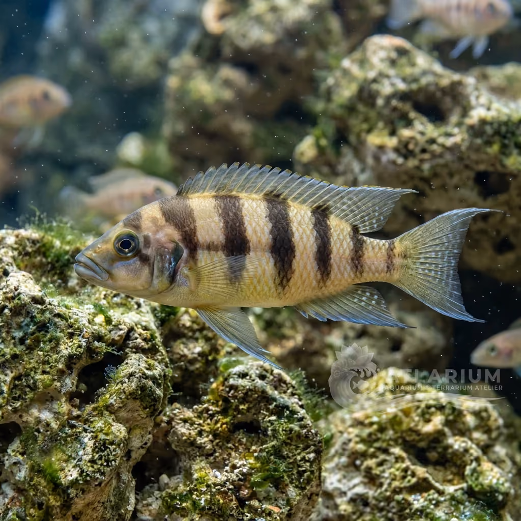 Six-bar Cichlid (Neolamprologus sexfasciatus)