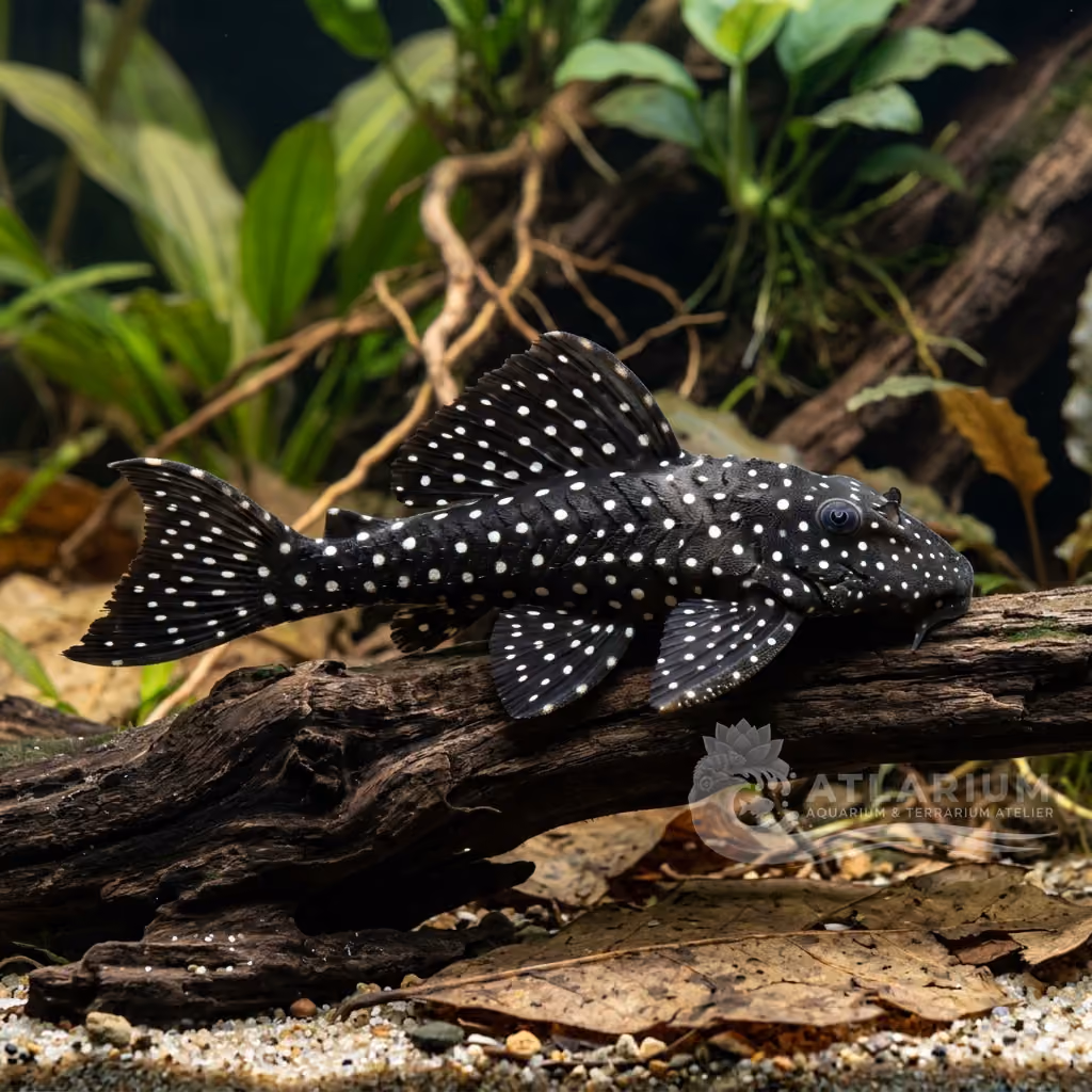 Snow Pleco (L282) (Pseudacanthicus sp. L282)