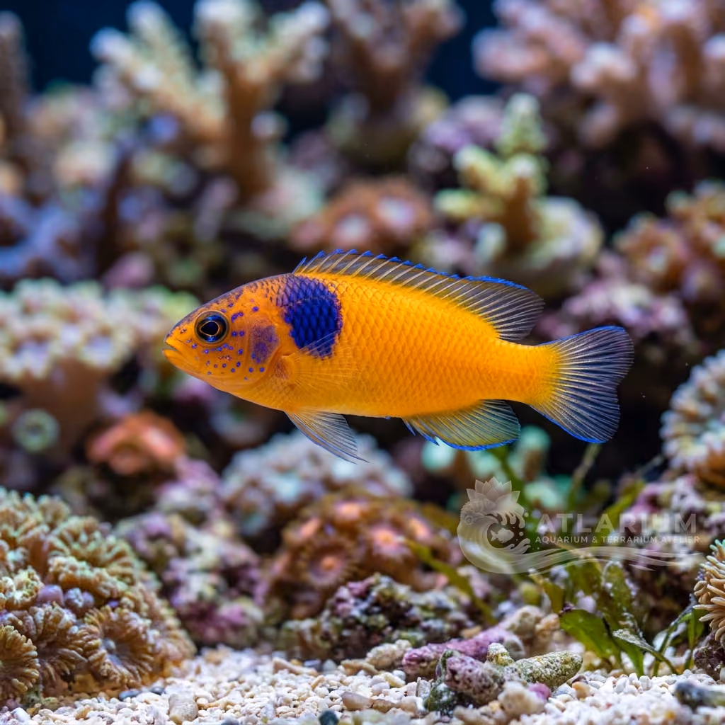 Pseudocromide delle isole Andamane (Pseudochromis andamanensis)
