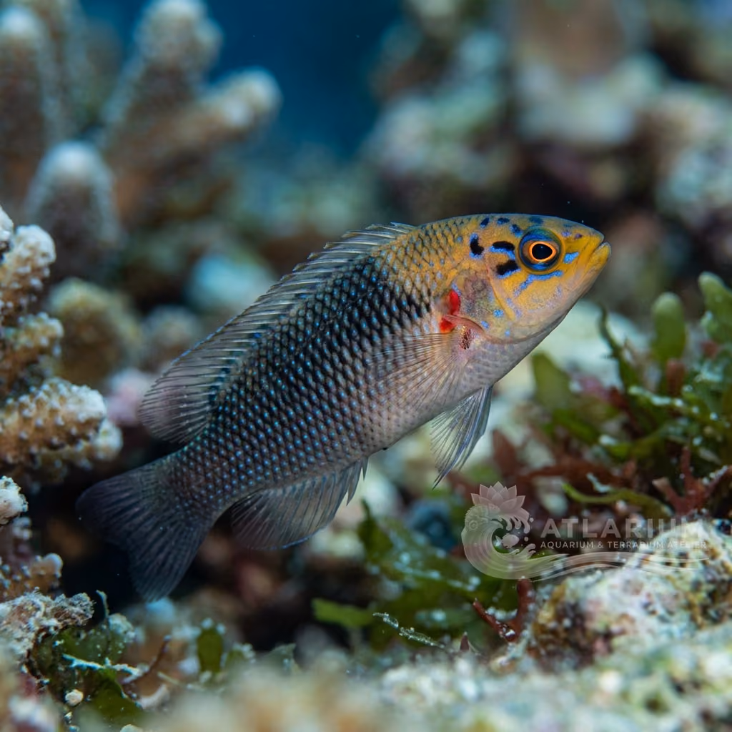 Pez dottyback de Steene (Pseudochromis steenei)