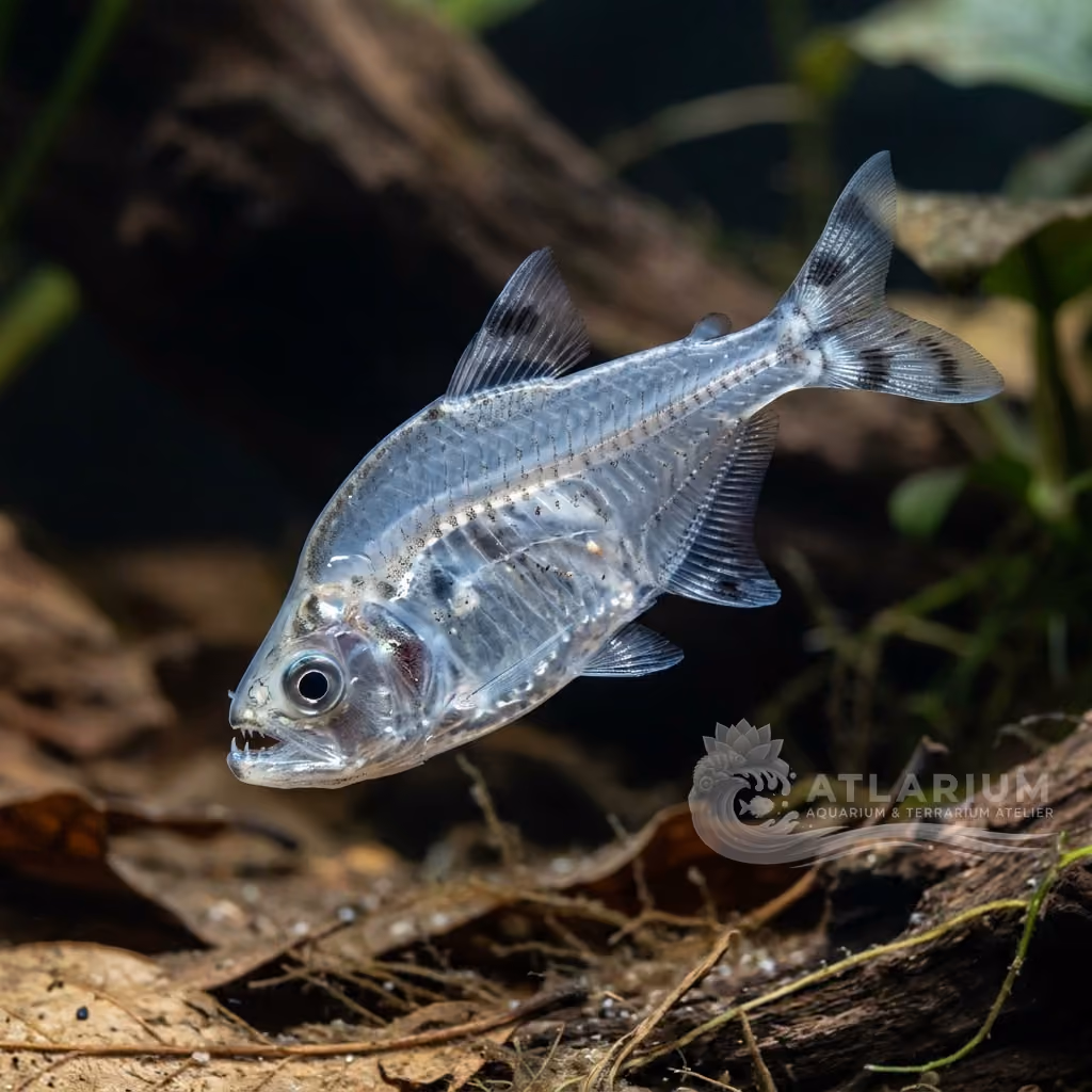 Tetra de Cristal Jorobado / Tetra Come Escamas (Roeboides descalvadensis)