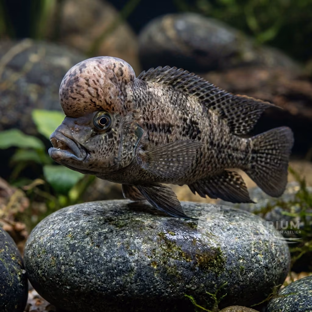 Cíclido Cabeza de León (Steatocranus casuarius)