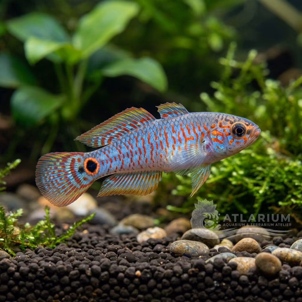 Peacock gudgeon (Tateurndina ocellicauda)
