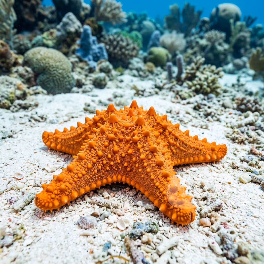 Stella marina granulata (Choriaster granulatus)