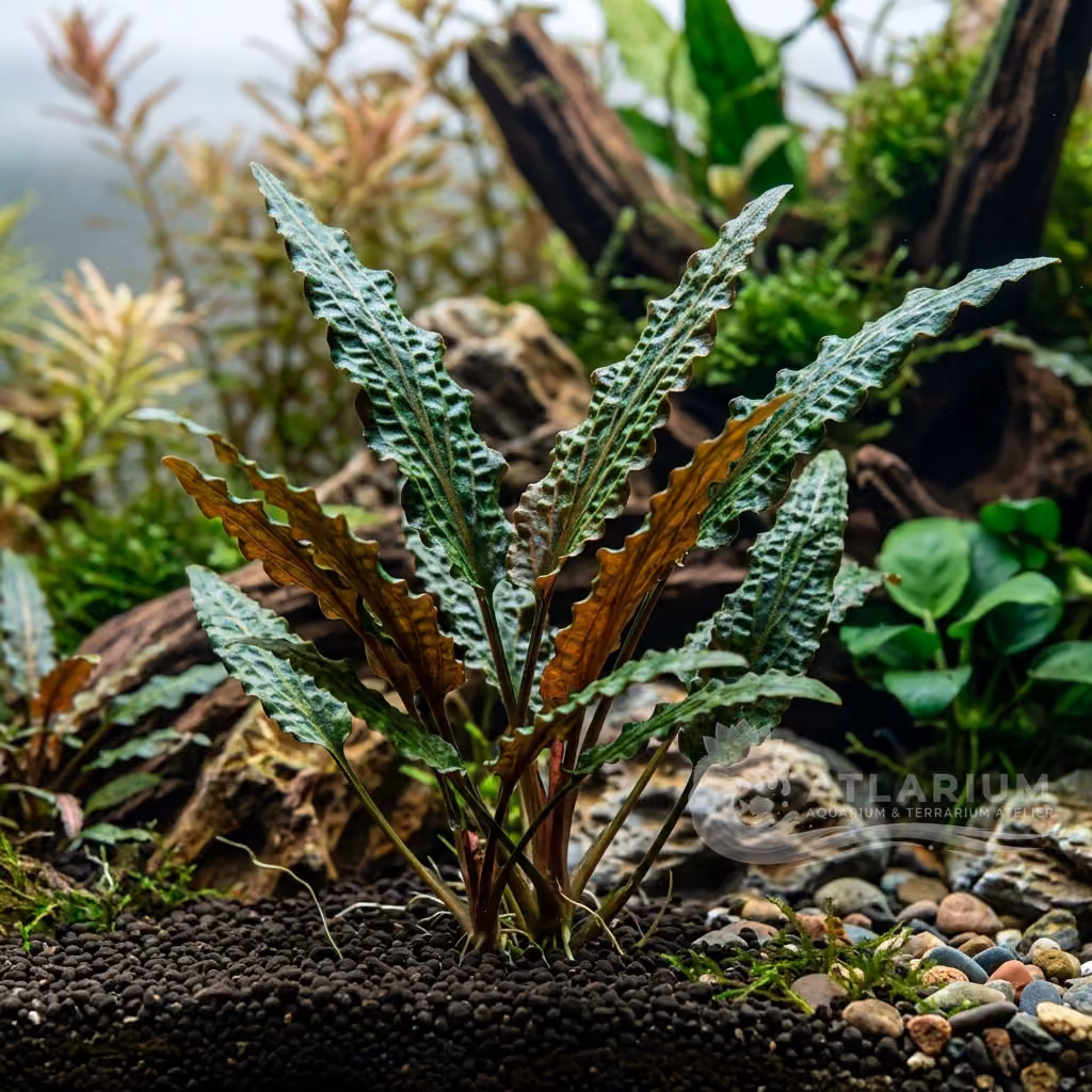 Cryptocoryne crispatula var. tonkinensis (Cryptocoryne crispatula var. tonkinensis)