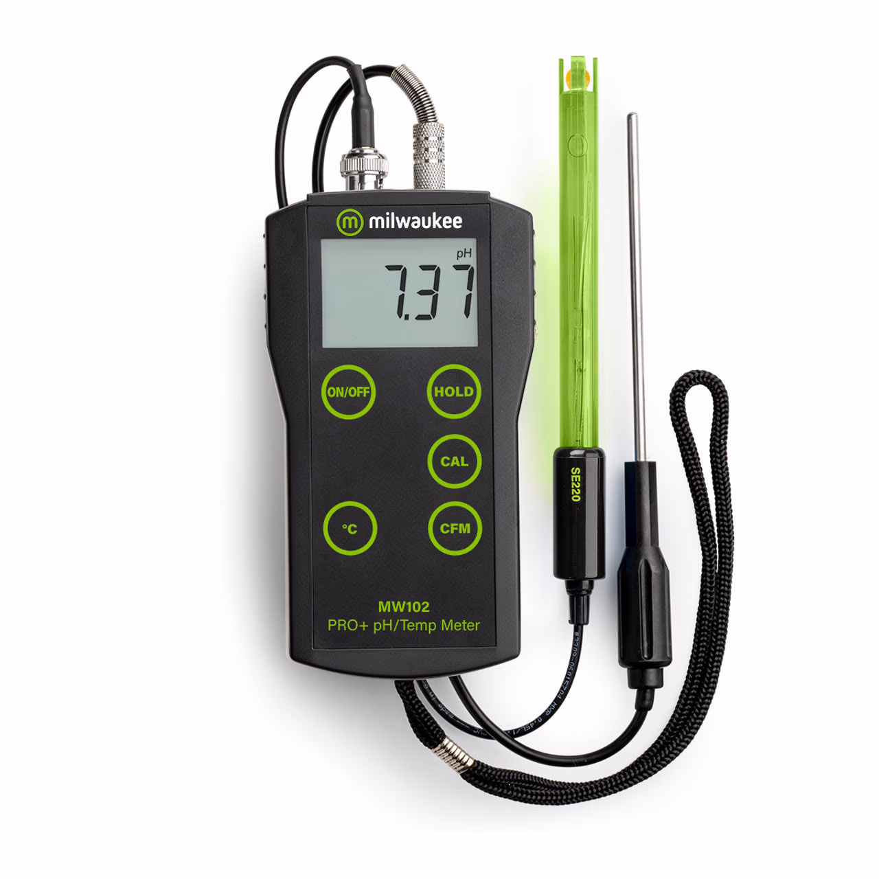 Milwaukee MW102 pH Meter with Temp