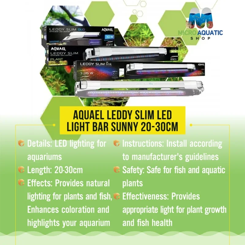 Aquael Leddy Slim Sunny Day & Night 20W