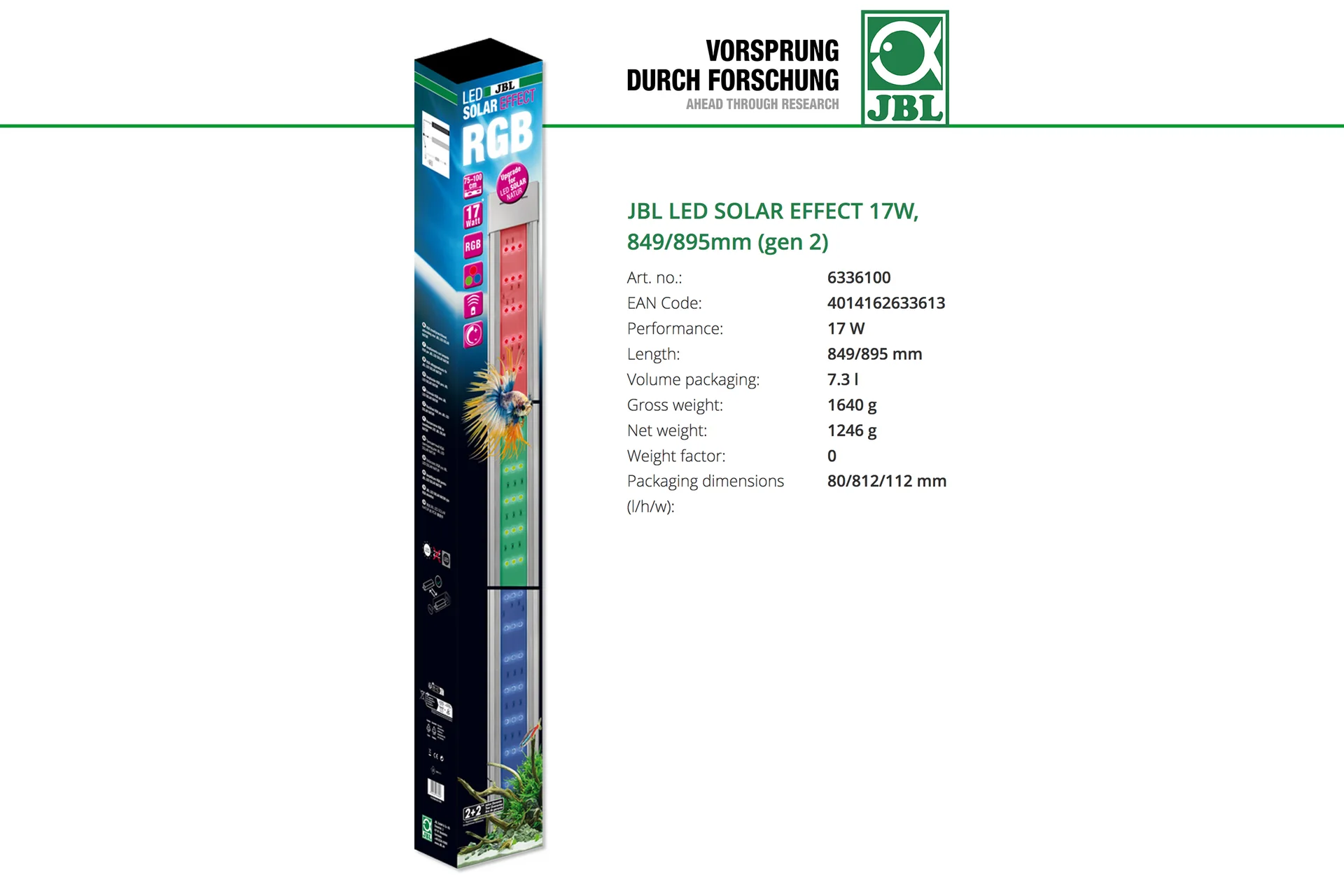 JBL LED Solar Effect 1500mm 22W